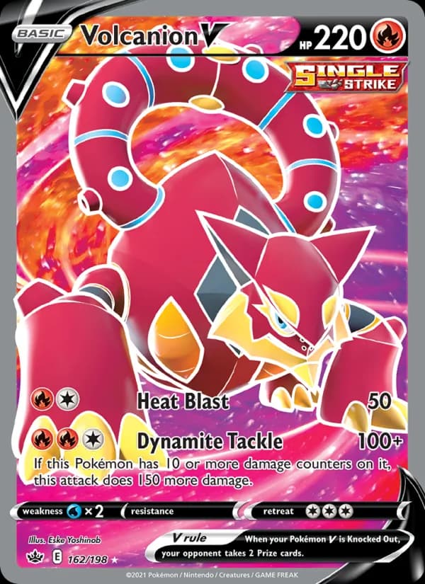 Volcanion V card image