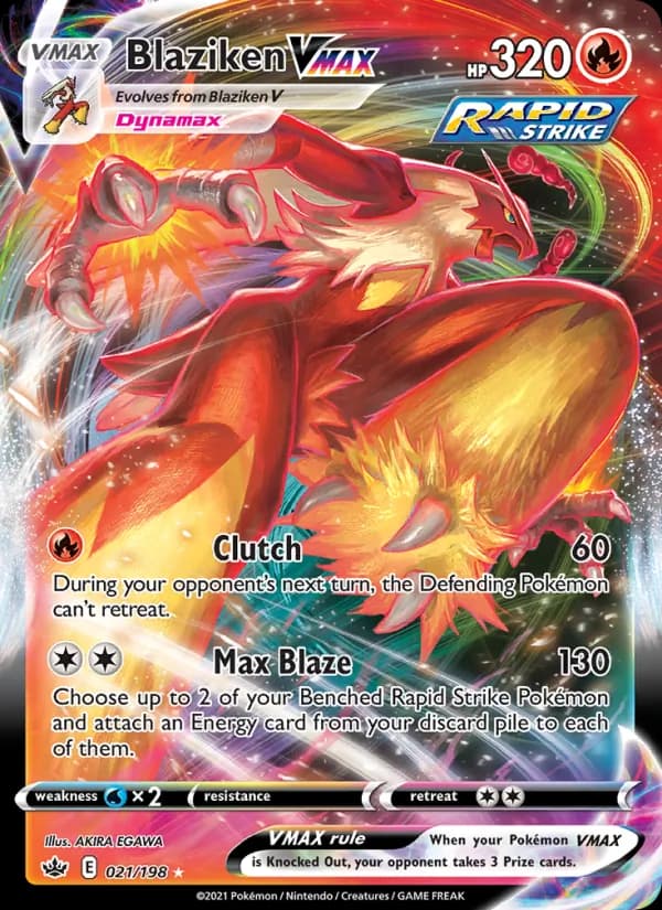 Blaziken VMAX card image