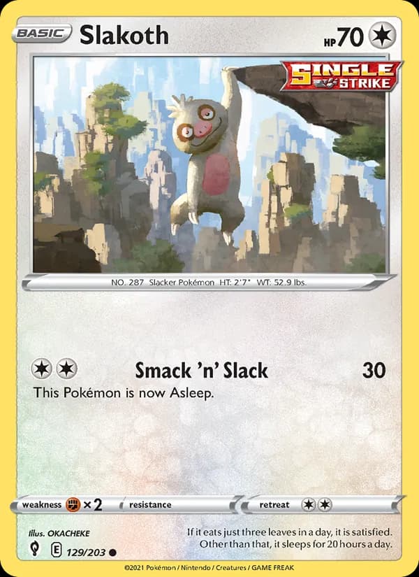 Slakoth card image