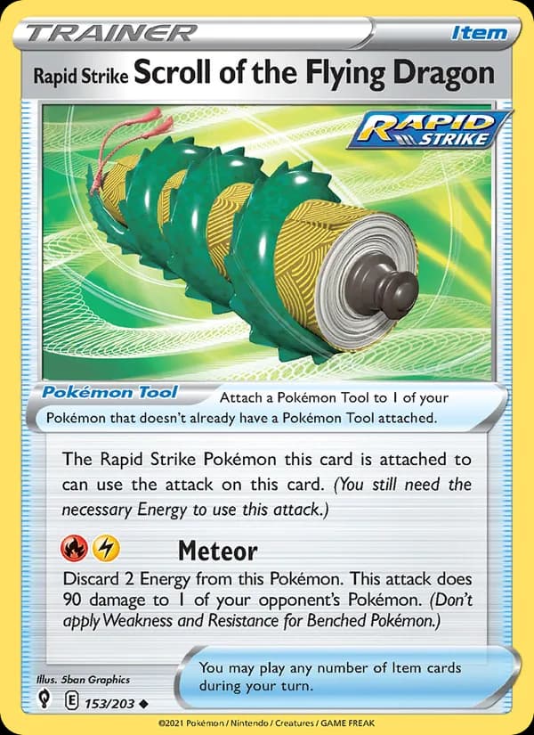 Rapid Strike Scroll of the Flying Dragon card image