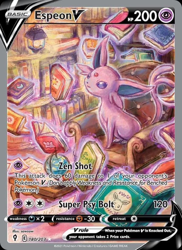 Espeon V card image