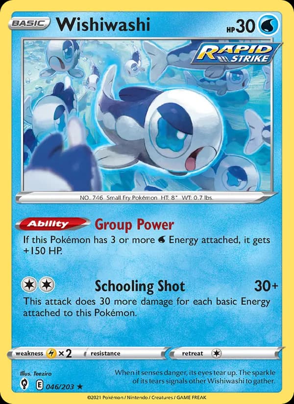 Wishiwashi card image