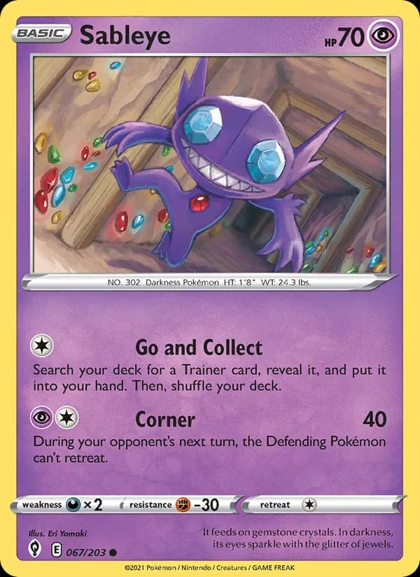 Sableye card image