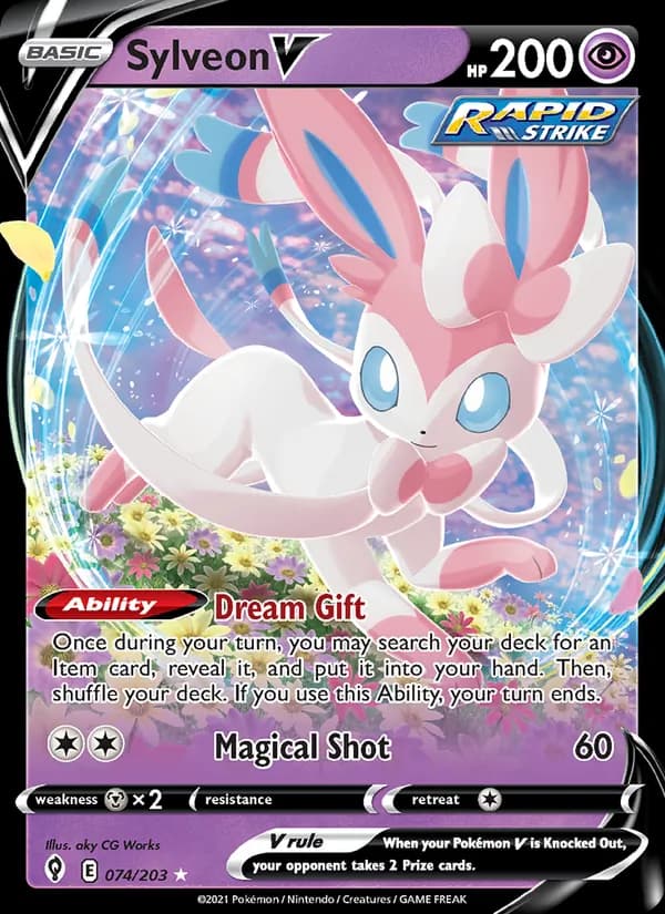 Sylveon V card image