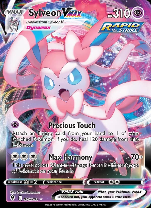 Sylveon VMAX card image