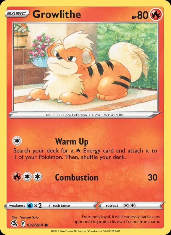 Growlithe card image