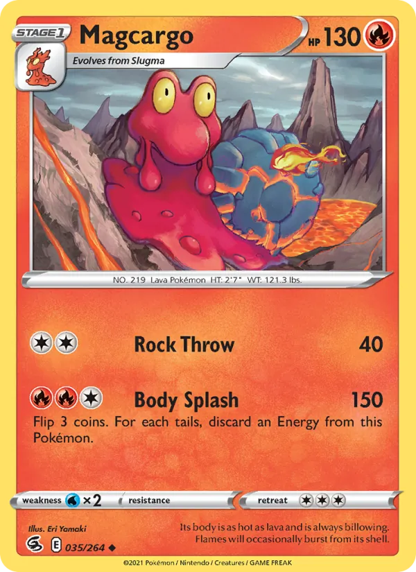 Magcargo card image