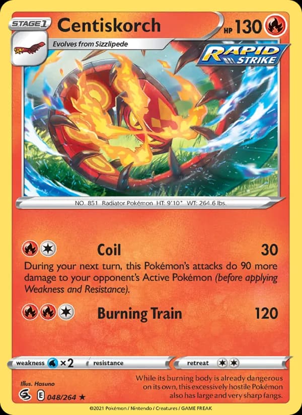 Centiskorch card image
