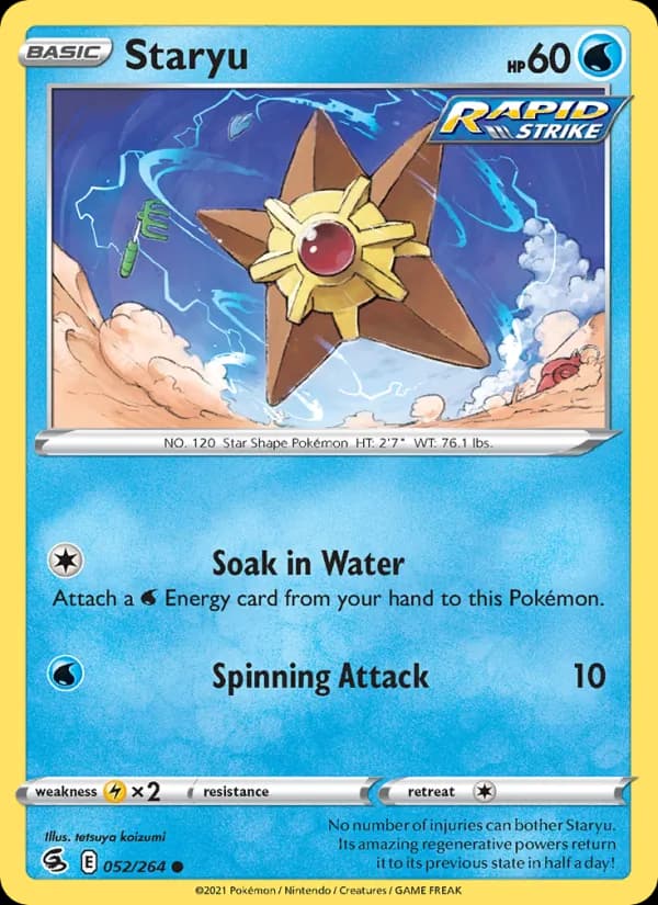 Staryu card image