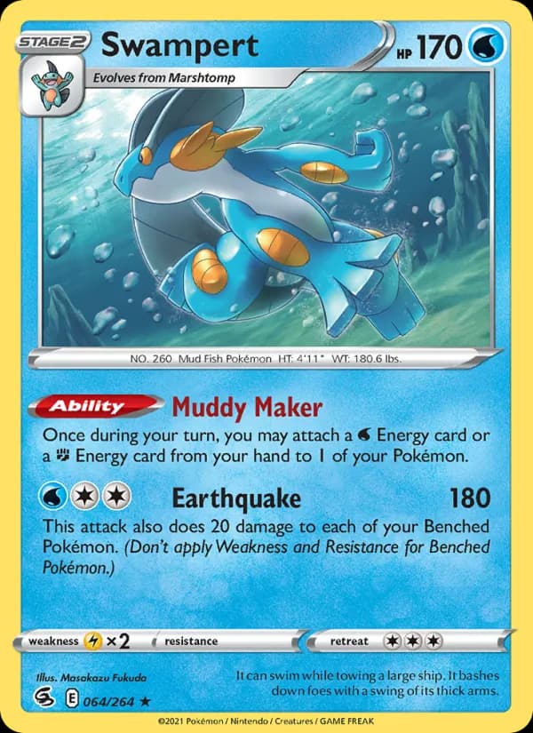 Swampert card image