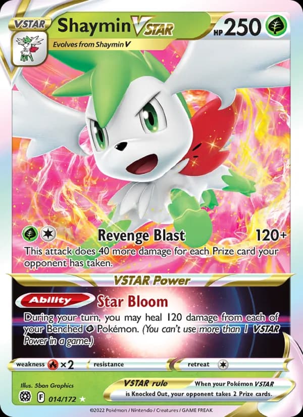 Shaymin VSTAR card image