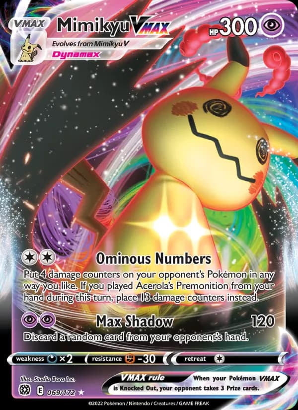 Mimikyu VMAX card image