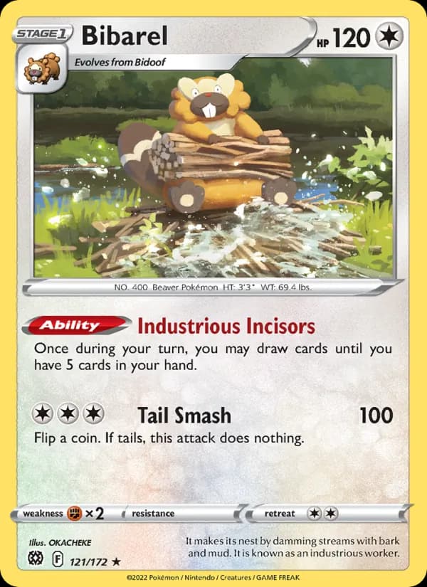 Bibarel card image
