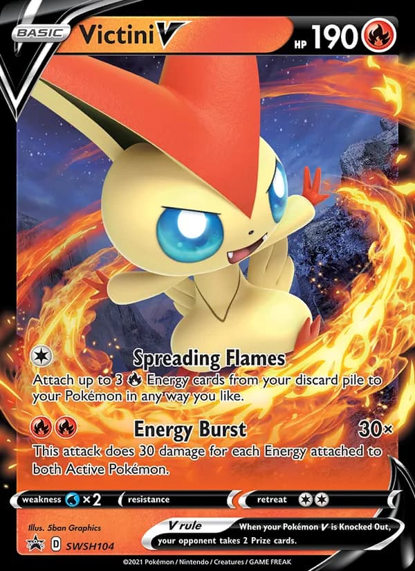 Victini V card image