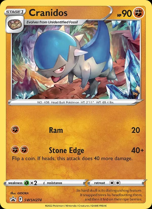 Cranidos card image