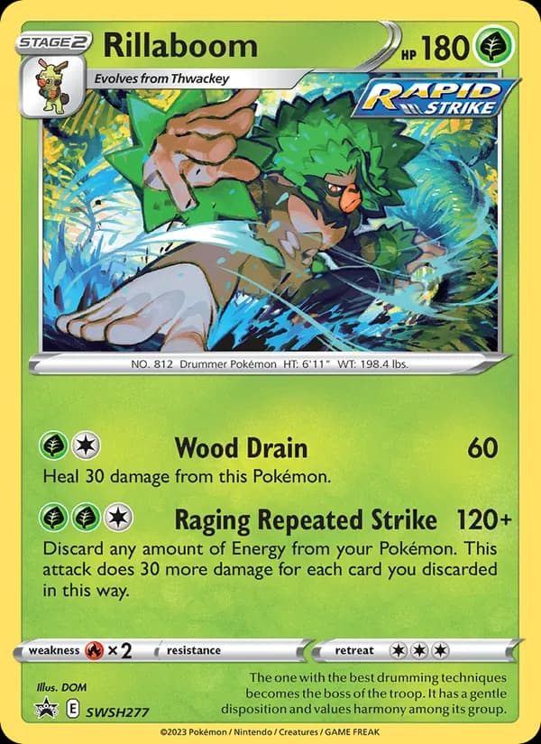 Rillaboom card image