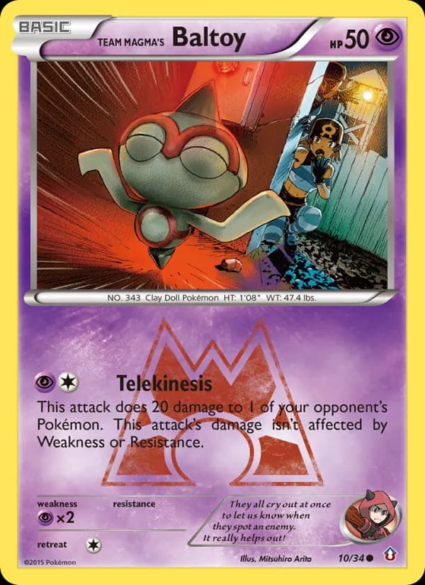 Team Magma's Baltoy card image