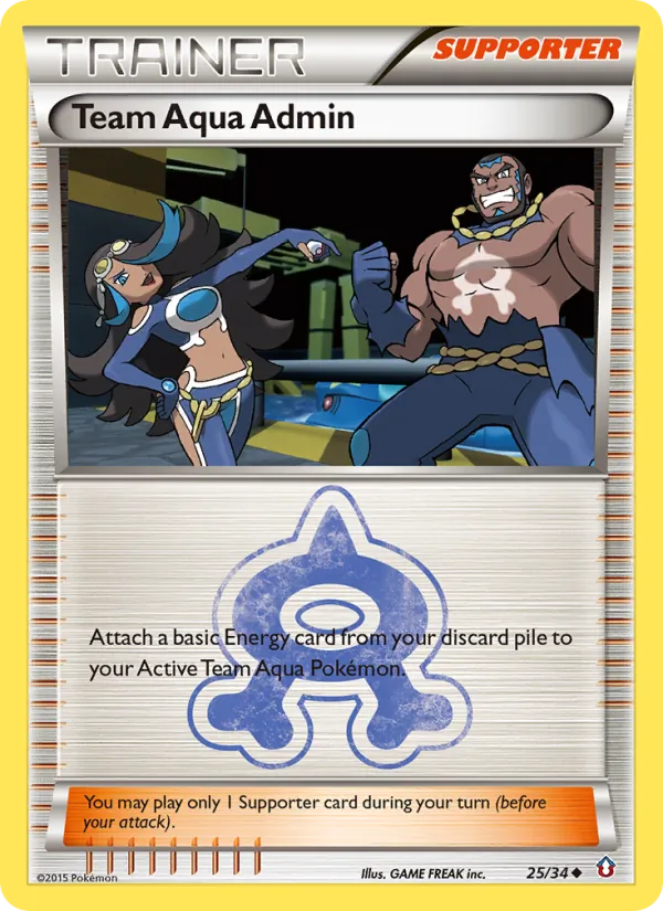 Team Aqua Admin card image