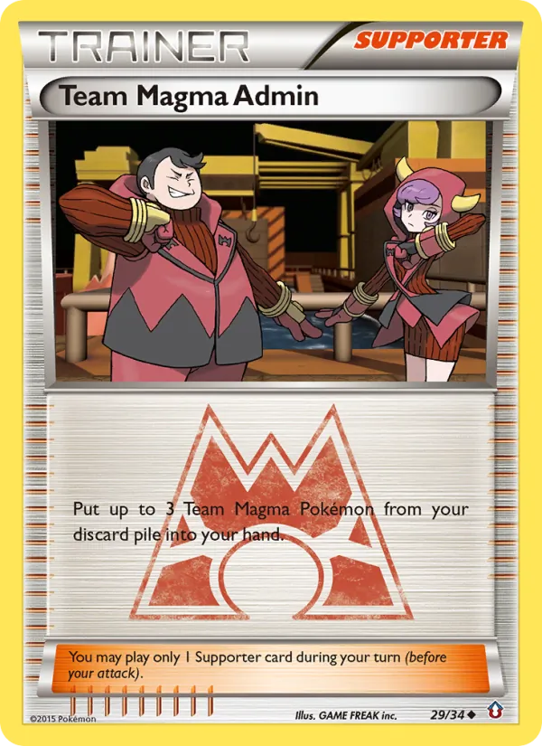 Team Magma Admin card image