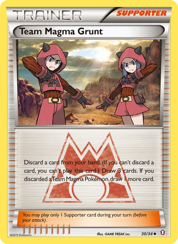 Team Magma Grunt card image