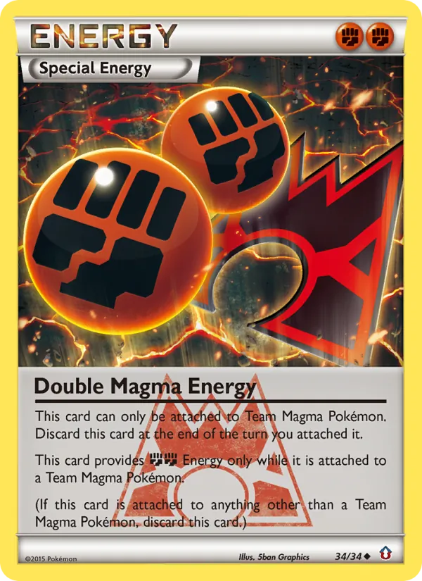 Double Magma Energy card image