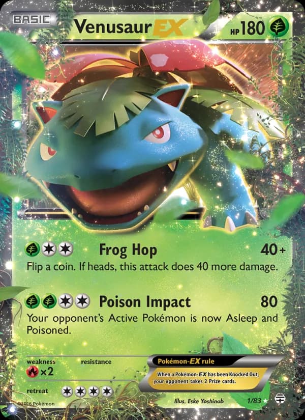 Venusaur EX card image