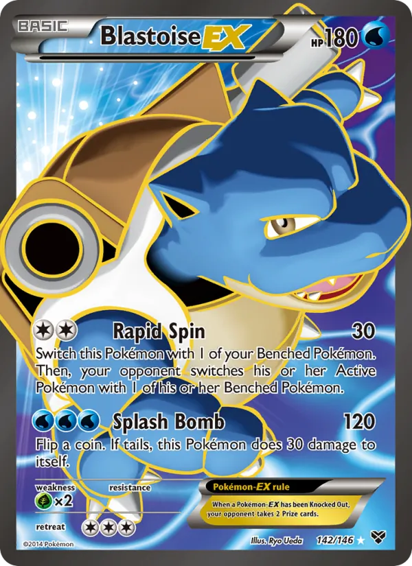 Blastoise EX card image