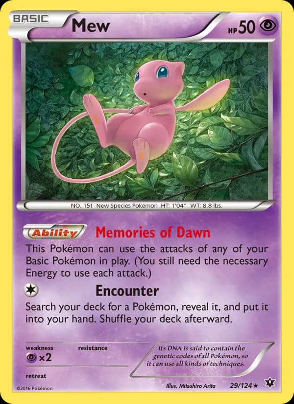Mew card image