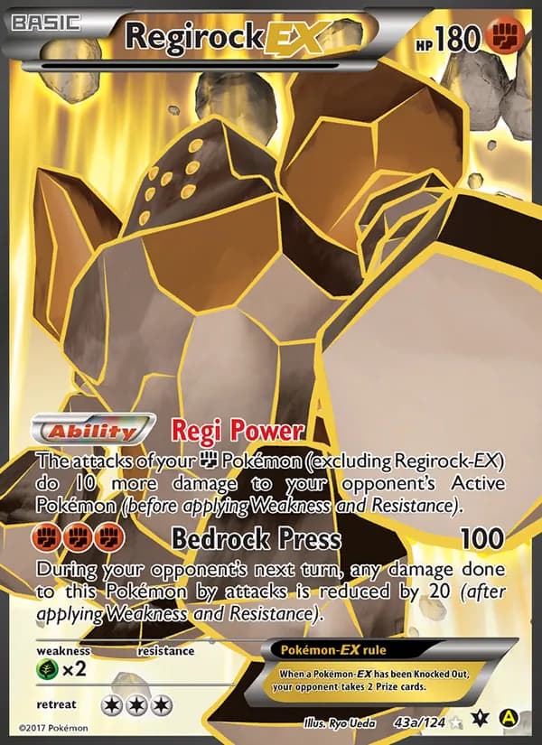 Regirock EX card image