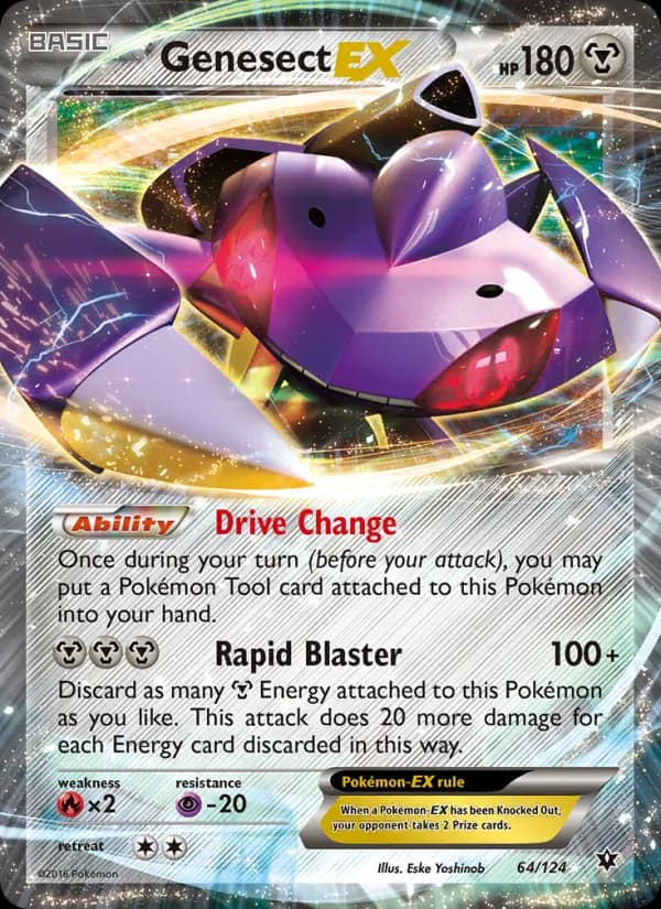 Genesect EX card image