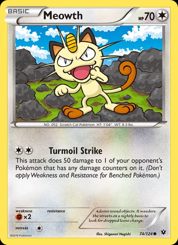 Meowth card image