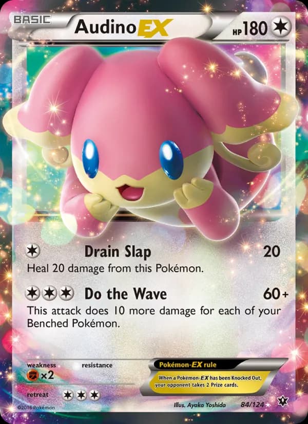 Audino EX card image