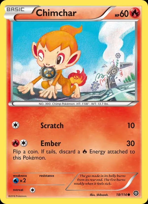 Chimchar card image