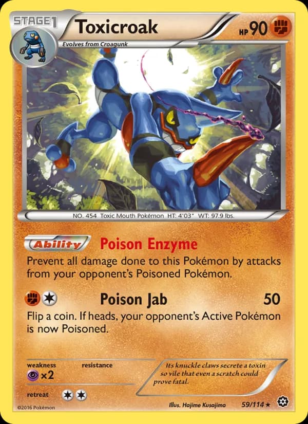 Toxicroak card image