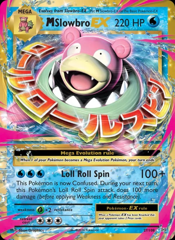 M Slowbro EX card image