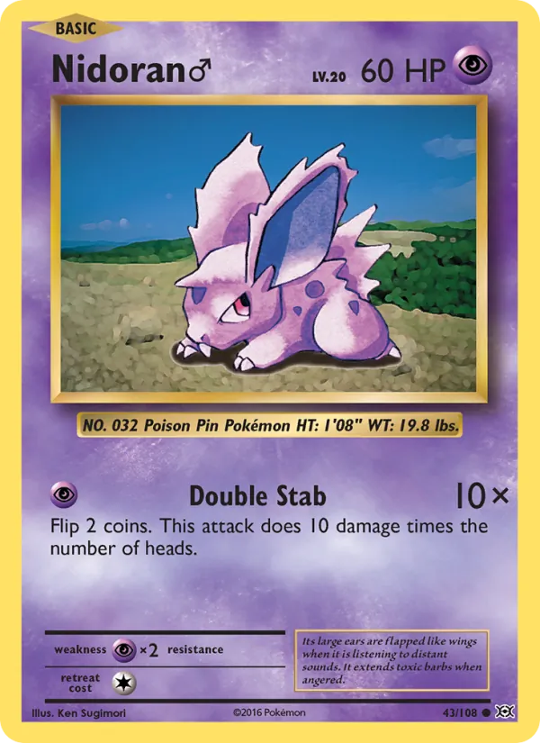 Nidoran♂ card image