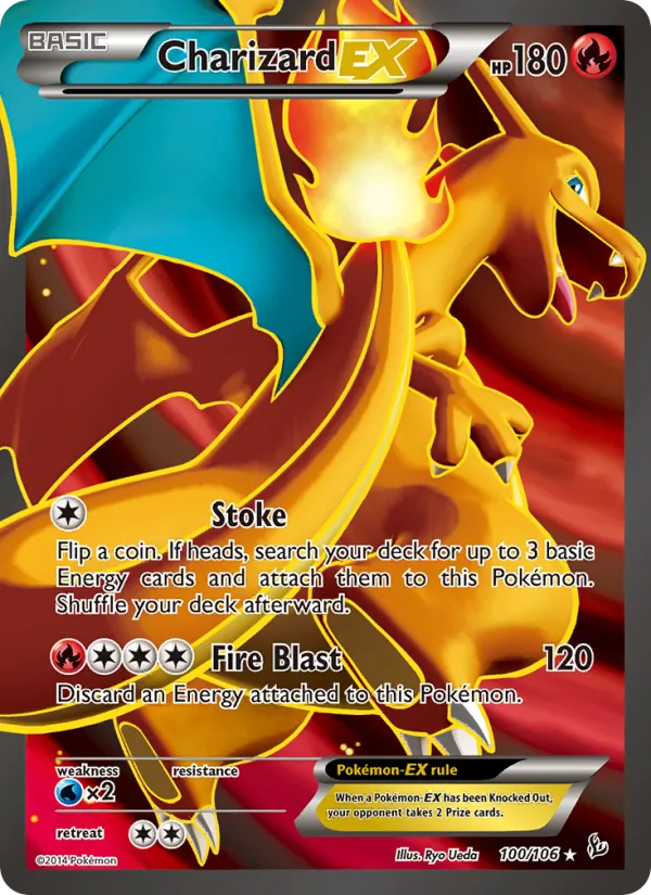 Charizard EX card image