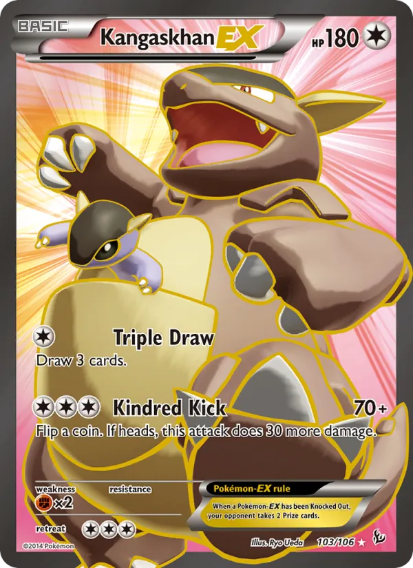 Kangaskhan EX card image