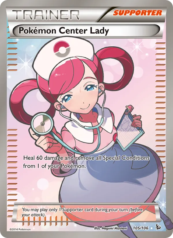 Pokémon Center Lady card image