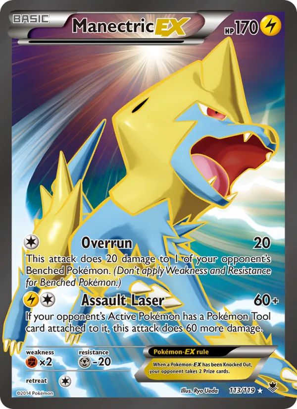 Manectric EX card image