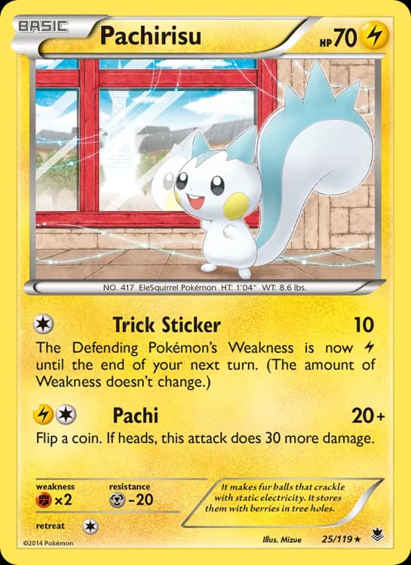 Pachirisu card image