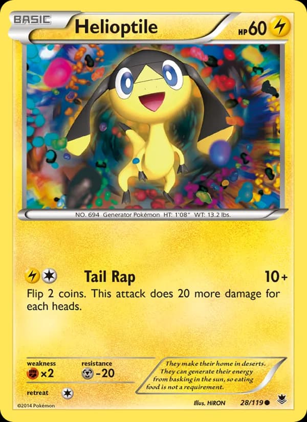 Helioptile card image