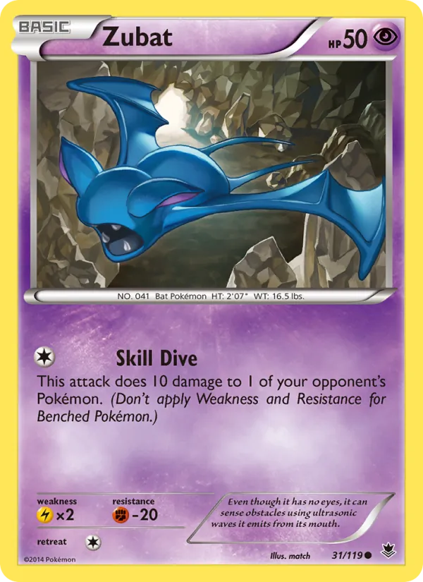Zubat card image