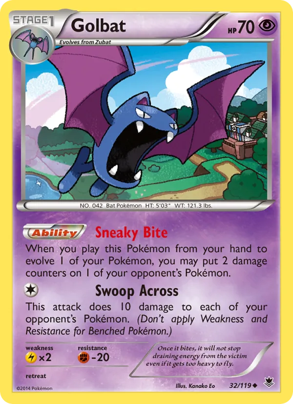 Golbat card image