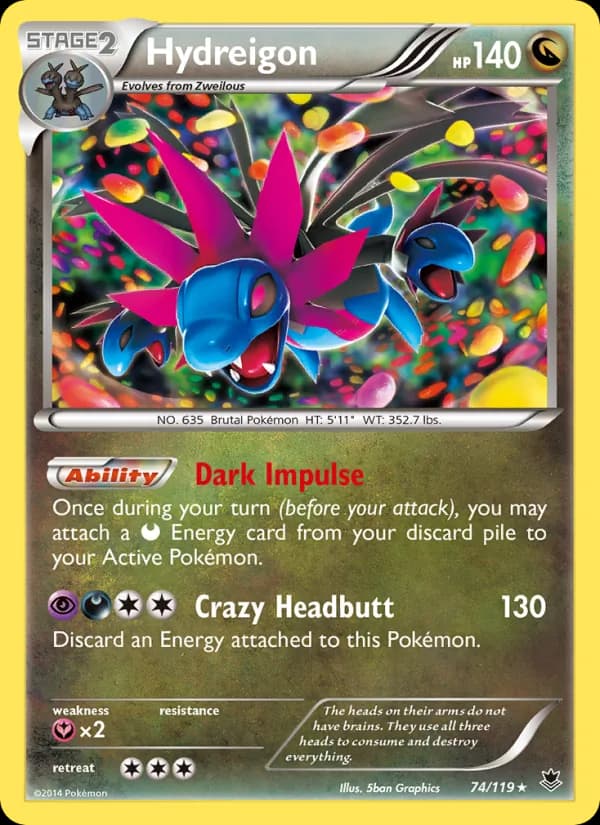 Hydreigon card image