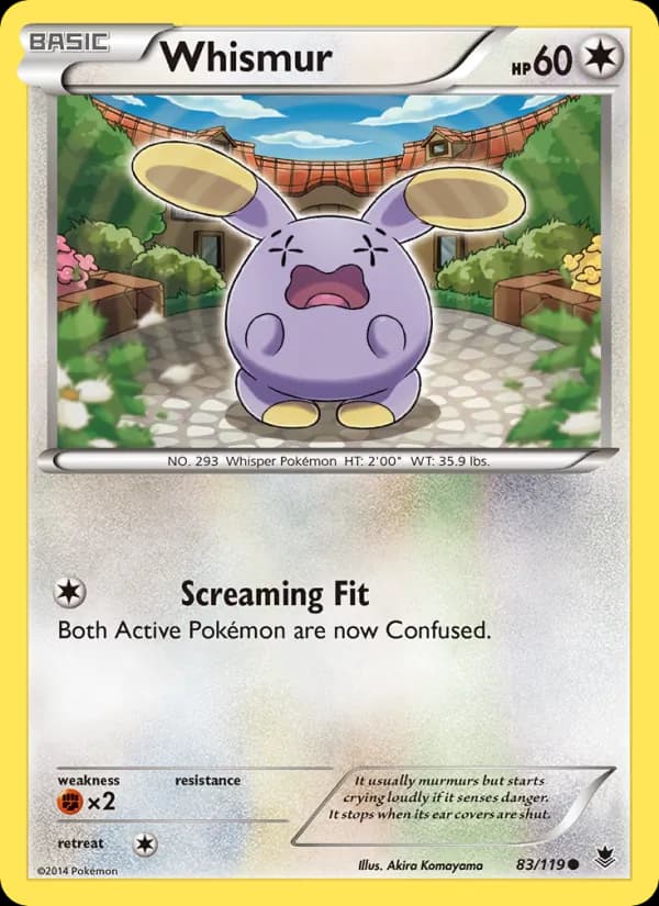 Whismur card image