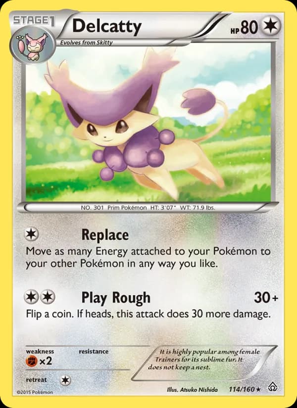 Delcatty card image