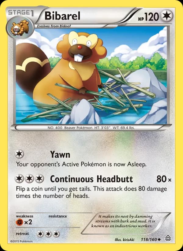 Bibarel card image