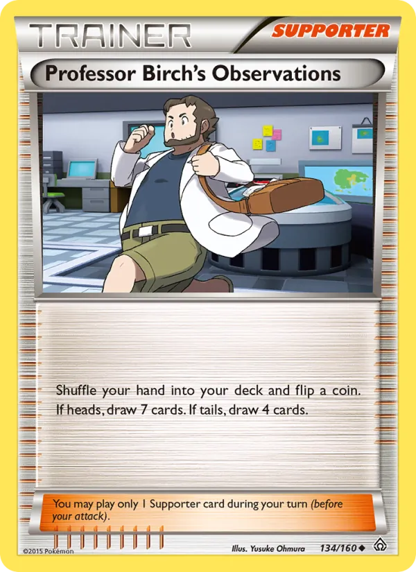 Professor Birch's Observations card image