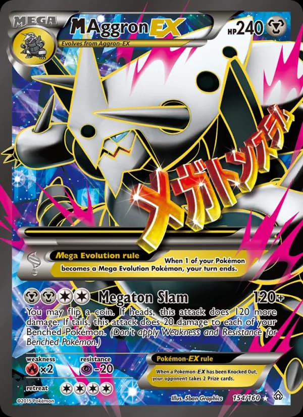 M Aggron EX card image